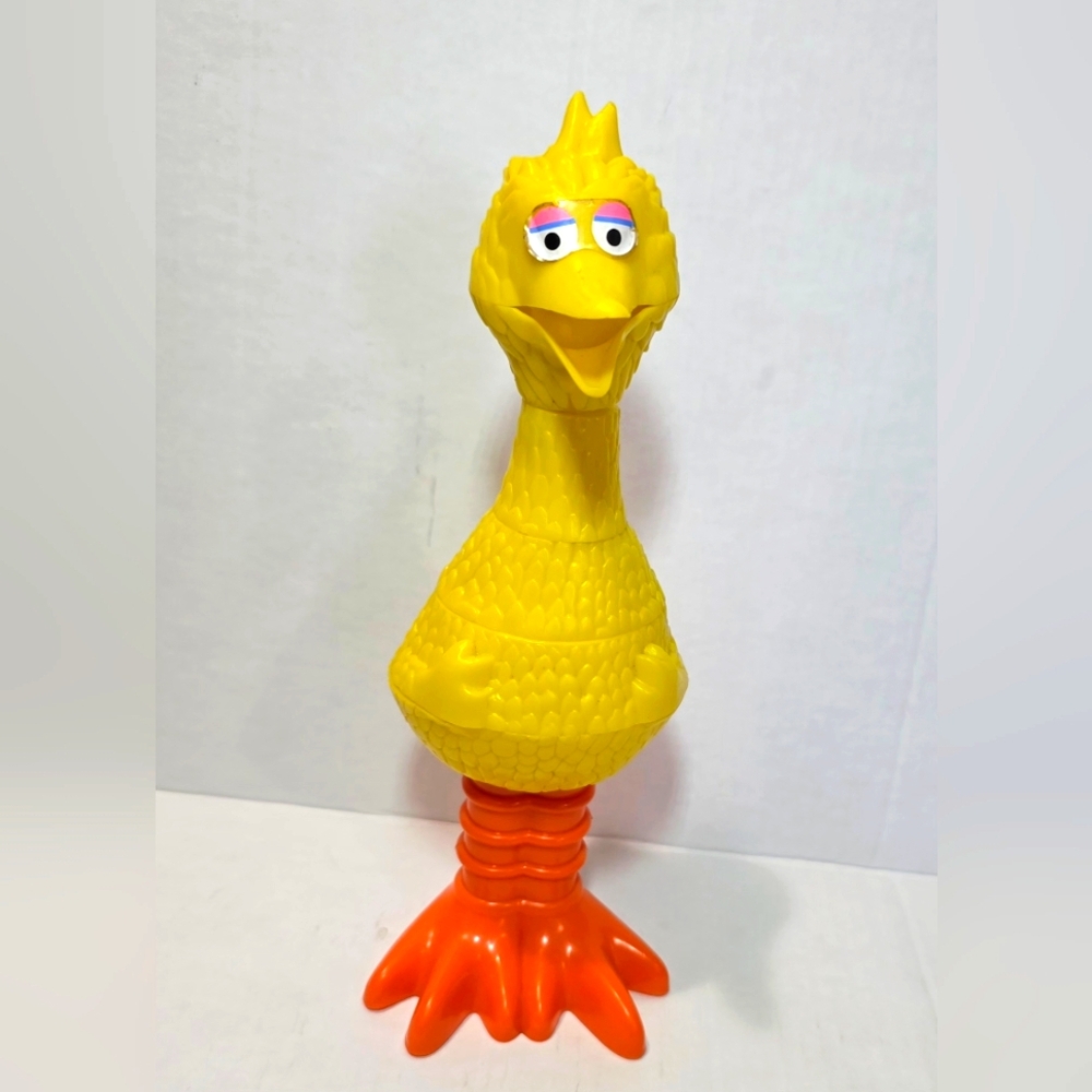 Vintage Big Bird Sesame Street Muppets Jim Henson 3D Puzzle Build Toy 11 Inch